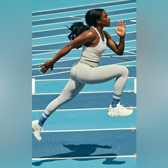 Free People Pants - 🍁SOLD🍁FP High -Rise 7/8 Length Good Karma Leggings Sz. Xs/s Color: Ice Grey